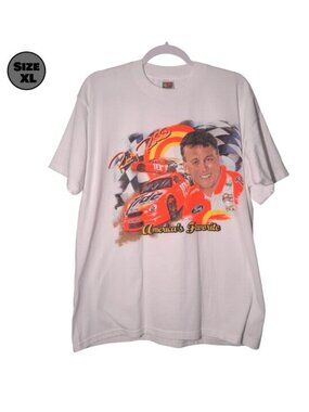 VINTAGE Ricky Rudd America's Favorite USED Shirt (Single Stitch, XL, 10, Tide)